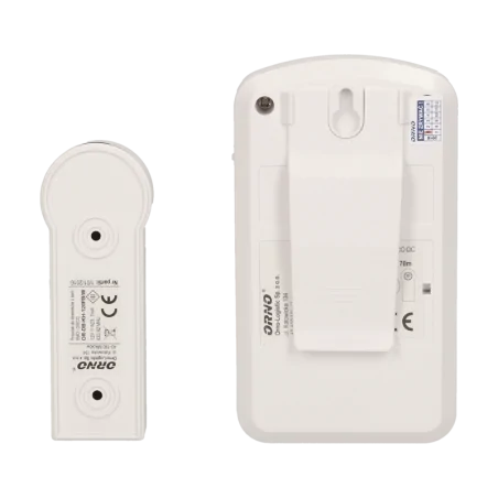 Dzwonki-do-drzwi-bezprzewodowe - dzwonek bezprzewodowy bateryjny z learning system disco dc or-db-kh-122 orno 