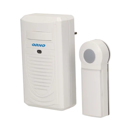 Dzwonki-do-drzwi-bezprzewodowe - dzwonek bezprzewodowy 100m 230v z learning system disco ac orno 