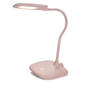 Lampki-biurkowe - lampa biurkowa led stella różowa emos - 1538156000