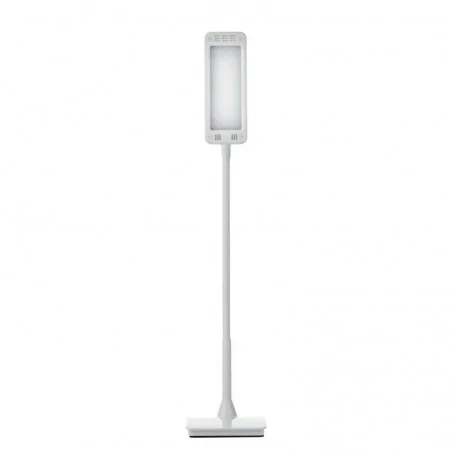 Lampki-biurkowe - lampa biurkowa led eddy biała 6w ściemnialna 3 barwy światła z7599w emos 