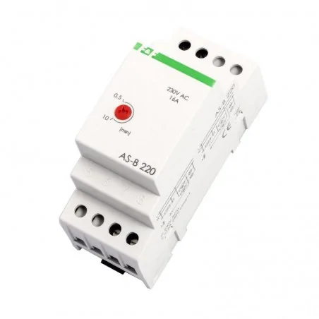 Automaty-schodowe - automat schodowy wyłącznik czasowy na szynę 16a as-b 220 f&f 