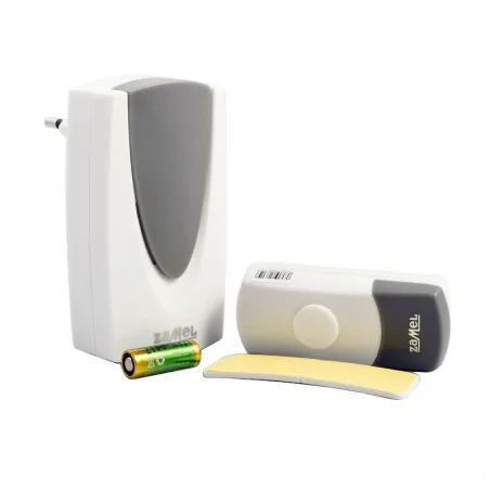 Dzwonki-do-drzwi-bezprzewodowe - bezprzewodowy dzwonek do drzwi zamel foxtrot st-925 - zasięg 60m 