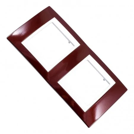 Ramki-instalacyjne - kolorowa ramka na gniazdka-lazur karminowy v6.004.851 schneider electric unica viva 
