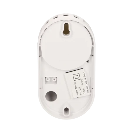 Dzwonki-do-drzwi-przewodowe - dzwonek elektroniczny 230v biały or-dp-vd-147/w orno 