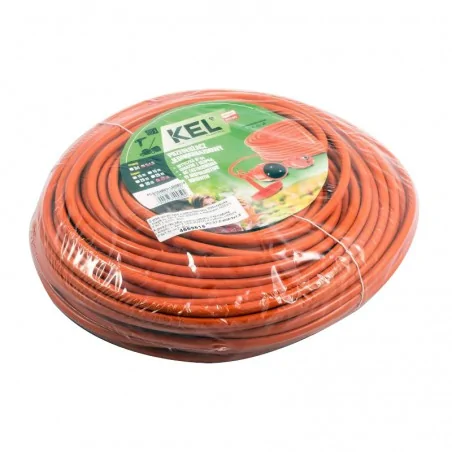 Przewody-przedluzacze-rozgalezniki - 40 metrowy przedłużacz jednogniazdowy z uziemieniem 3x1.5mm2 16a 4000w plastrol po-st/40m 