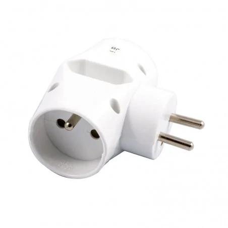 Rozgalezniki - rozgałęźnik krt/2-1  2x z/u okrąg. 1x pł. kanlux 