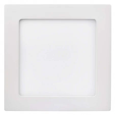 Plafony - oprawa led kwadratowa 12w ip20 ciepła biel emos - 1539061060 
