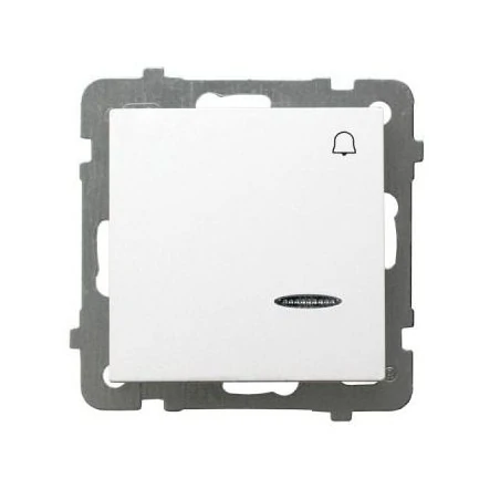 Wlaczniki-i-przyciski-dzwonkowe - przycisk dzwonkowy biały z podświetleniem łp-6gs/m/00 as ospel 