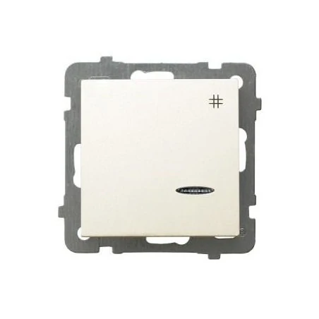 Wylaczniki-krzyzowe - wyłącznik krzyżowy ecru z podświetleniem łp-4gs/m/27 as ospel 
