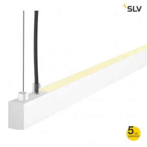 Lampy-sufitowe - lampa wisząca led biała z ciepłym światłem 3000k 65w 1800lm 2m arosa 1001944 slv 