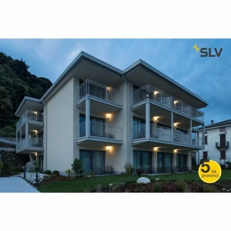 Kinkiety-lazienkowe - biały kinkiet led 21w 3000k 2000lm ip44 big theo wall 234521 slv 