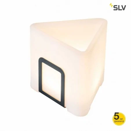 Lampki-biurkowe - przenośna lampa stołowa led biała 3000k 200lm 3,2w kenga 17 1000400 slv 