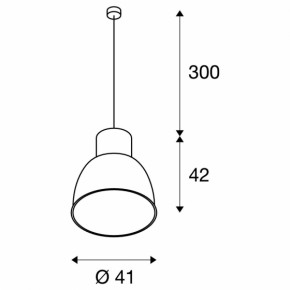 Lampy-sufitowe - wisząca lampa sufitowa srebrno-szara para multi dlmi 27w 4000k 2000lm slv 