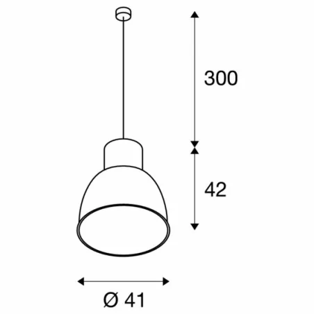 Lampy-sufitowe - wisząca lampa sufitowa srebrno-szara para multi dlmi 27w 4000k 2000lm slv 