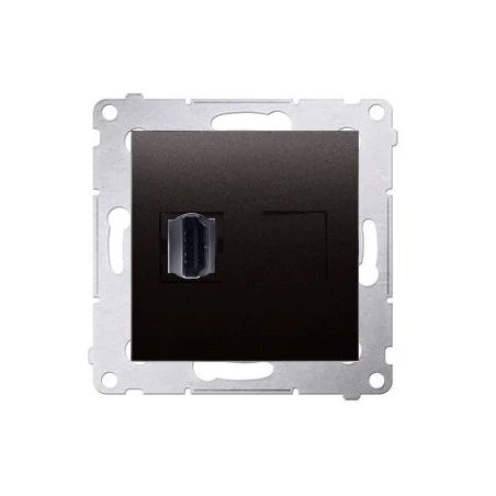 Gniazda-hdmi - gniazdo hdmi pojedyncze antracyt dghdmi.01/48 simon 54 kontakt-simon 