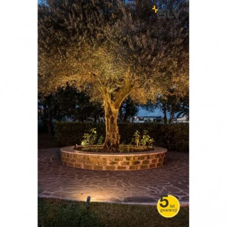 Lampy-ogrodowe-stojace - lampa ogrodowa wbijana antracyt syna led 230v 3000k slv 