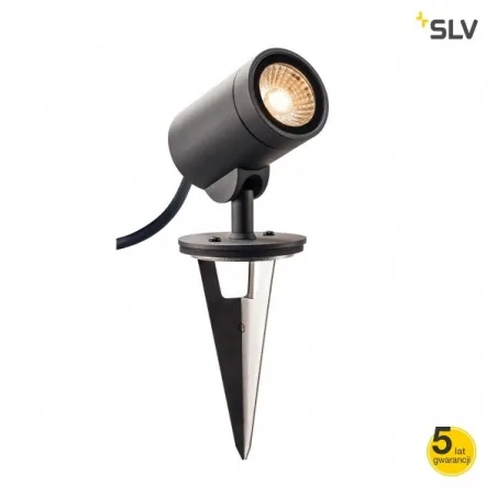 Lampy-ogrodowe-stojace - wielofunkcyjne oświetlenie ogrodowe helia led spot spot 3000k 35° antracyt ip55 slv 