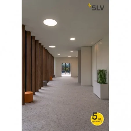 Oprawy-sufitowe - okrągłe oczko sufitowe rilo 11 3000k 4000k biała chrom slv 