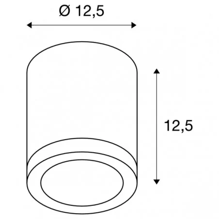 Oprawy-led-zewnetrzne - zewnętrzna oprawa sufitowa tuba rox ceiling out alu szczotkowane es1 slv 