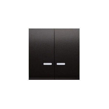 Klawisze - klawisz podwójny do łączników i przycisków podświetlanych antracyt dkw5l/48 simon 54 kontakt-simon 