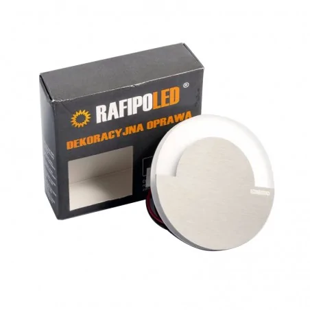 Oswietlenie-schodowe - dc5z oprawa schodowa classic led dc 12v 0.6w zimna rafipol 