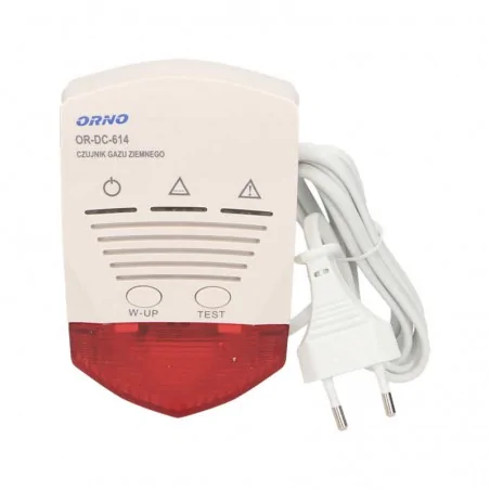 Czujniki-gazu - czujnik gazu ziemnego z wyjściem przekaźnikowym 230v or-dc-614 orno 