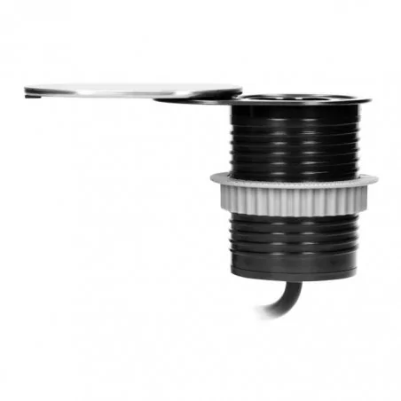 Gniazda-meblowe - gniazdo wpuszczane w blat z przesuwaną pokrywką i ładowarką usb schuko or-ae-13124(gs) orno 