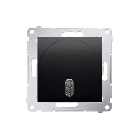 Wlaczniki-i-przyciski-dzwonkowe - dzwonek elektroniczny antracyt dds1.01/48 simon 54 kontakt-simon 