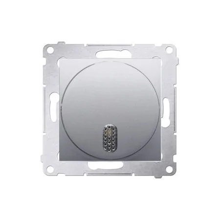 Wlaczniki-i-przyciski-dzwonkowe - dzwonek elektroniczny srebrny ddt1.01/43 simon 54 kontakt-simon 