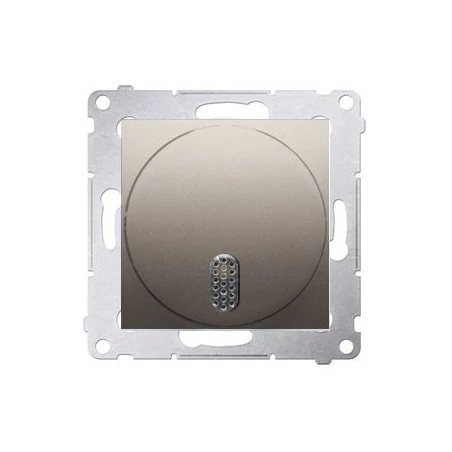 Wlaczniki-i-przyciski-dzwonkowe - dzwonek elektroniczny złoty ddt1.01/44 simon 54 kontakt-simon 