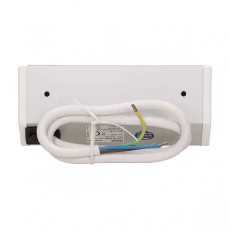 Gniazda-meblowe - gniazdo meblowe biało-srebrne 2x2p+z 3680w or-gm-9005/w-g orno 