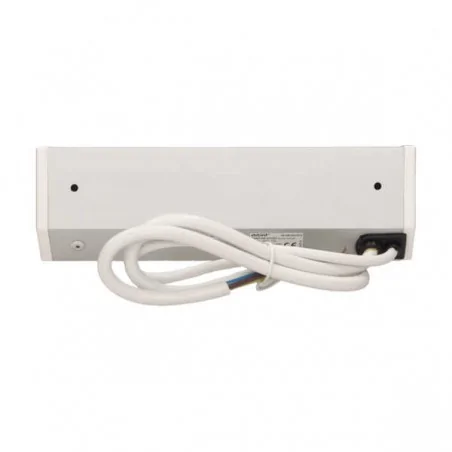 Gniazda-meblowe - gniazdo meblowe z wyłącznikiem biało-srebrne 2x2p+z or-gm-9002/w-g orno 