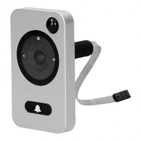 Wideodomofony - wideo wizjer elektroniczny do drzwi na baterie z funkcją nagrywania czujnikiem ruchu i menu w 9 językach or-wiz-1106 orno 