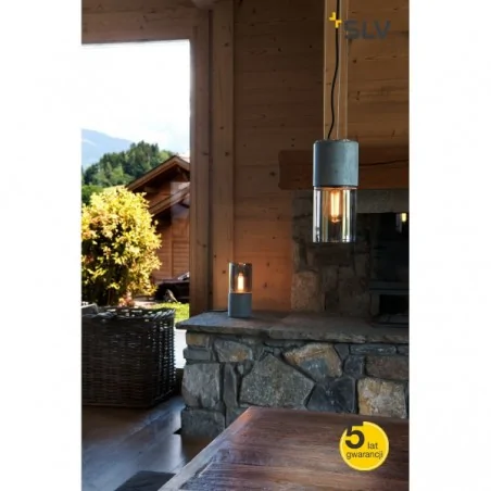 Lampy-sufitowe - wisząca lampa sufitowa nad stół lisenne e27 slv 