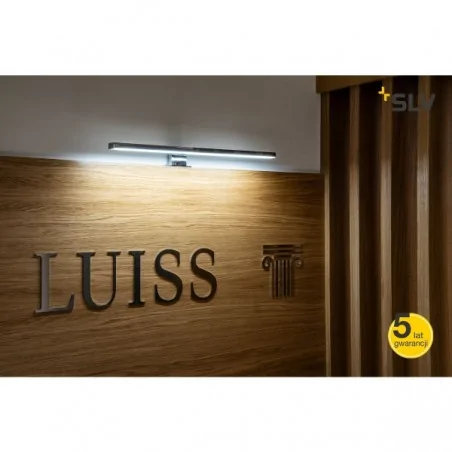 Kinkiety-lazienkowe - dekoracyjna lampa nad lustro dorisa led chrom 4000k ip44 slv 