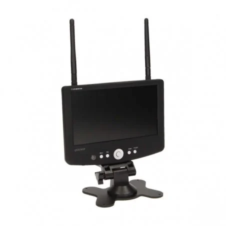 Wideodomofony - system do monitoringu 4-kanałowy bezprzewodowy cctv lcd 7'' 150m or-mt-je-1801 orno 