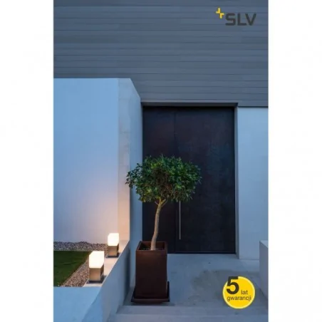 Lampy-ogrodowe-stojace - lampa ogrodowa słupek 30cm square pole 316 stal szlachetna slv 