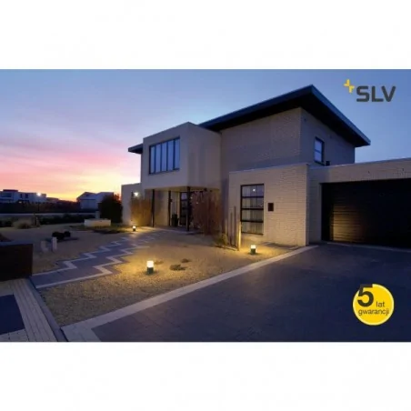 Lampy-ogrodowe-stojace - lampa ogrodowa słupek 30cm square pole 316 stal szlachetna slv 