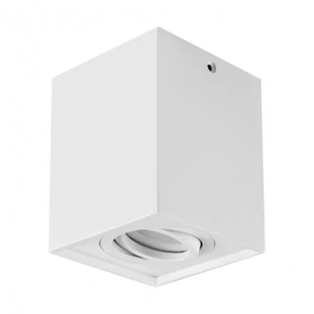 Oprawy-sufitowe - dekoracyjna oprawa sufitowa biała hary d gu10 03714 ideus 