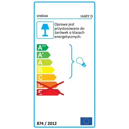 Oprawy-sufitowe - dekoracyjna oprawa sufitowa biała hary d gu10 03714 ideus 