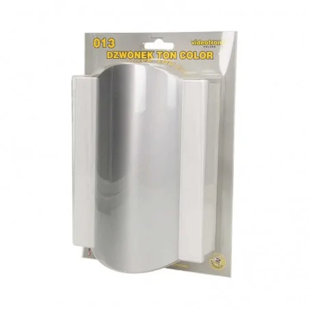 Dzwonki-do-drzwi-przewodowe - dzwonek przewodowy do drzwi dwutonowy bim-bam srebrny 230v or-dp-vd-144/w-g orno 