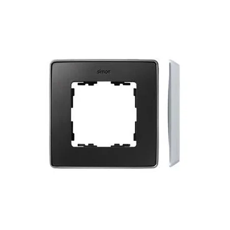 Ramki-pojedyncze - ramka pojedyncza aluminiowa grafitowa 8201610-240 simon 82 detail kontakt-simon 