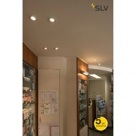 Kinkiety-do-salonu - biały kinkiet ścienny asso 300 led 2000k0k ściemnialny slv 