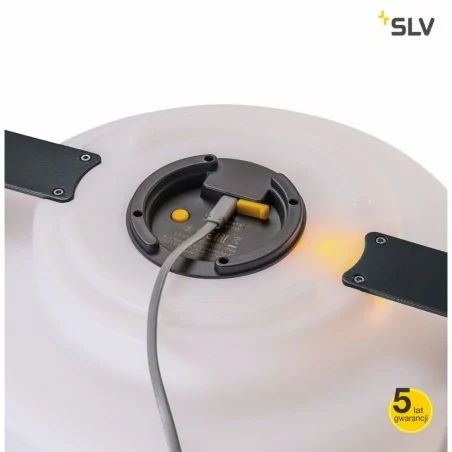 Lampy-ogrodowe-stojace - lampa zewnętrzna stojąca przenośna na baterie 3000k ip44 450lm deagano 35 1001415 slv 