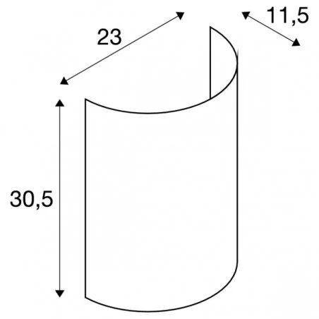 Kinkiety-do-salonu - klosz materiałowy kinkiet mix & match fenda czarna-miedź mix & match slv 