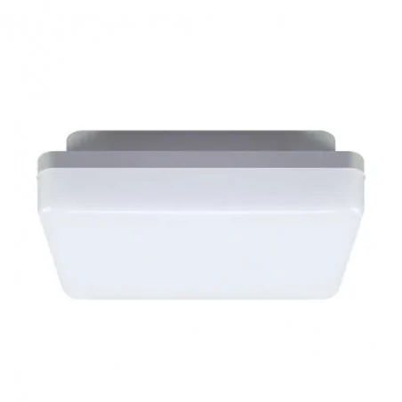 Plafony - kwadratowa biała oprawa zewnętrzna led 18w 4000k 1600lm major led d 03743 ideus 