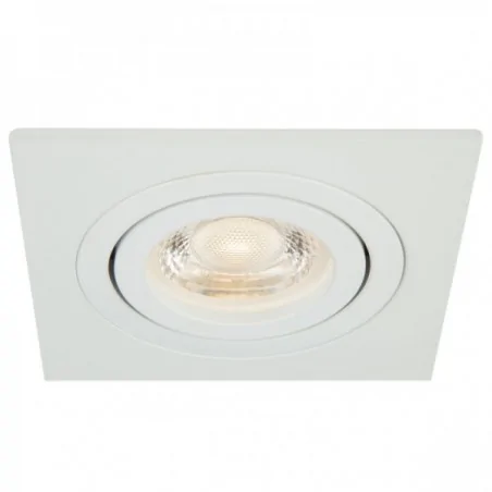 Oprawy-sufitowe - kwadratowa oprawa ozzo mino 222-wh ip20 alu biała inq 