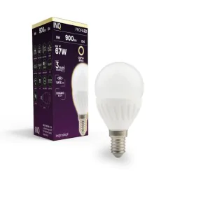 Gwint-trzonek-e14 - energooszczędna żarówka led e14 profi 9w 900lm p45 830 ceramiczna inq 