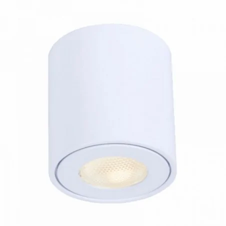 Oprawy-sufitowe - oprawa sufitowa do łazienki ozzo ada1 sh-212-w/w natynkowa biała ip44 wys.8cm ozzo 