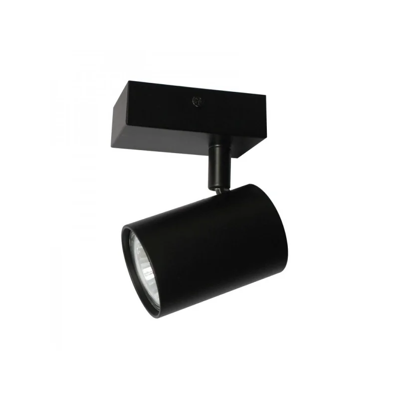 Oswietlenie - pojedynczy reflektor czarny lara 1q-bl gu10 ozzo firmy OZZO 